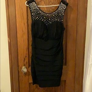 Black homecoming dress